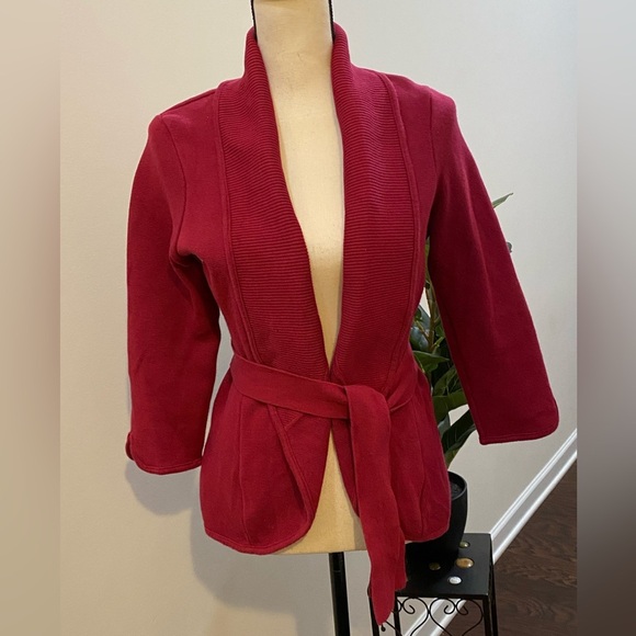 Madison Waist Tie Sweater Sz S EUC - Picture 1 of 7